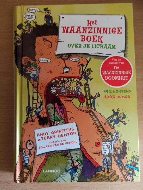 Terry Denton - Het waanzinnige boek over je lichaam, Boeken, Kinderboeken | Jeugd | 10 tot 12 jaar, Zo goed als nieuw, Ophalen of Verzenden