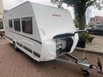 Dethleffs C'Joy 480 QLK Stapelbed,Mover,Voortent, Caravans en Kamperen, Caravans, Standaardzit, Bedrijf, 750 - 1000 kg, 5 tot 6 meter