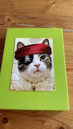 Postkaart - Kat - Kaper, Verzamelen, Ansichtkaarten | Dieren, Ophalen of Verzenden, 1980 tot heden, Ongelopen, Hond of Kat