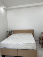 Aanbieding! Gloednieuwe Aeromax Polaris Matras en boxspring, Huis en Inrichting, Slaapkamer | Boxsprings, Ophalen, Crème, Chesterfield, Diamant, Luxe