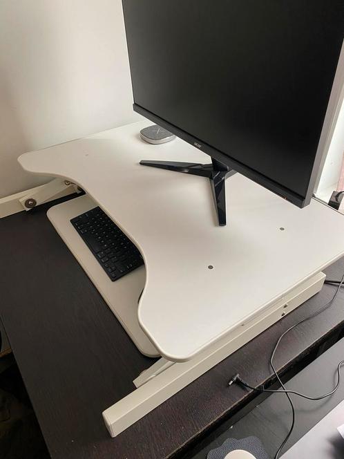 ‼️Moet snel weg: Zit-Sta Module Voor op Bureau Zeer Stevig, Diversen, Bureau-accessoires, Zo goed als nieuw, Ophalen