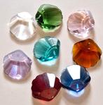 Kristal glas hanger schelp 26 mm keuze uit 8 kleuren, Verzenden, Nieuw, Hanger