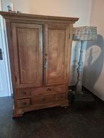 Teak houten kast, Huis en Inrichting, Kasten | Buffetkasten, Ophalen, Gebruikt, 100 tot 150 cm, Met deur(en)