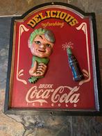 Coca-Cola bord, Verzamelen, Ophalen of Verzenden, Gebruikt, Reclamebord