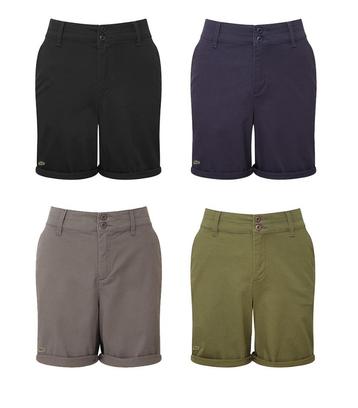 Lacoste Chino Short Dames 4 kleuren XXS - XL Nieuw beschikbaar voor biedingen