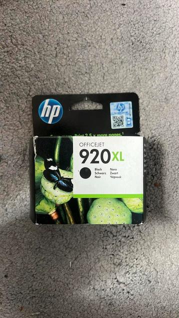 HP 920XL originele high-capacity zwarte inktcartridge beschikbaar voor biedingen