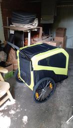 Grote hondenfietskar, Fietsen en Brommers, Fietsaccessoires | Aanhangers en Karren, Ophalen, Opvouwbaar, 20 tot 40 kg, Zo goed als nieuw