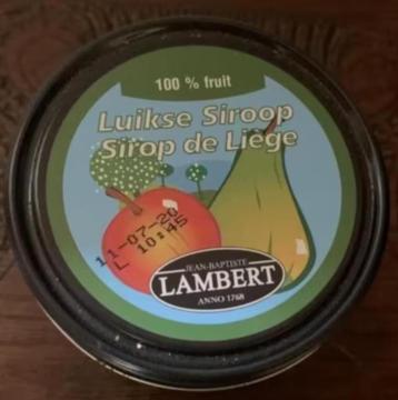 Blik Luikse siroop, sirop de Liège; Jean-Baptiste Lambert beschikbaar voor biedingen