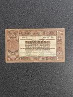 1 gulden zilverbon 1938 1 letter, Postzegels en Munten, Bankbiljetten | Nederland, Ophalen of Verzenden, 1 gulden