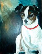 (Nr.469) Schilderij van een hond, Ophalen