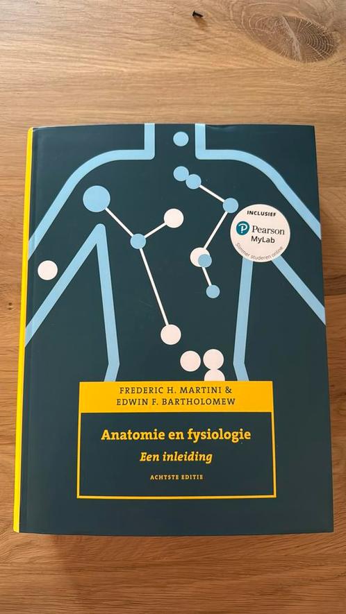 Anatomie en fysiologie, 8e editie met MyLab NL, Boeken, Schoolboeken, Zo goed als nieuw, Nederlands, Overige niveaus, Ophalen of Verzenden