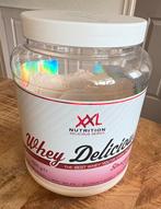 Eiwitpoeder XXL - whey delicious aardbei - tht 05/2027, Sport en Fitness, Ophalen of Verzenden, Zo goed als nieuw, Poeder of Drank