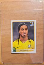 Wk 2010 Ronaldinho panini, Ophalen of Verzenden, Zo goed als nieuw, Sticker