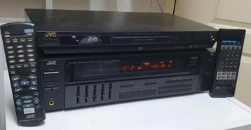 Jvc set receiver rx-403l + gratis cd dvd speler xv-n30 beschikbaar voor biedingen