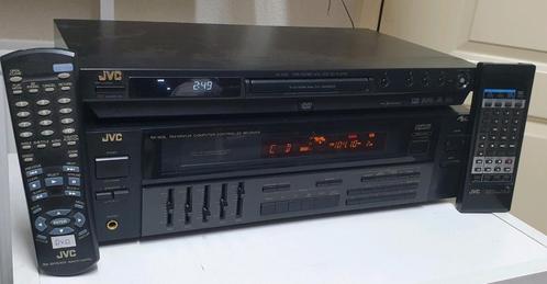 Jvc set receiver rx-403l + gratis cd dvd speler xv-n30, Audio, Tv en Foto, Stereo-sets, Gebruikt, JVC, Ophalen of Verzenden