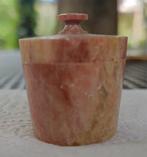 Antiek natuurstenen tandendoosje, Ophalen of Verzenden