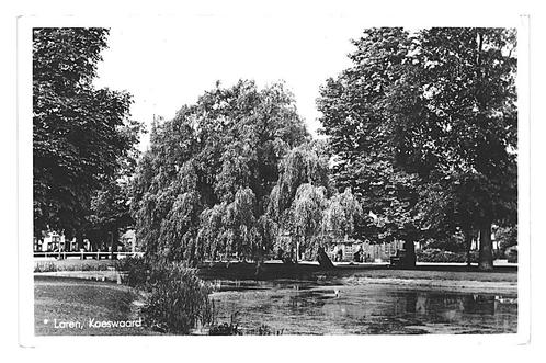 900167	Laren	NH  	Koeswaard	Zegel verwijderd, Verzamelen, Ansichtkaarten | Nederland, Gelopen, Noord-Holland, Ophalen of Verzenden