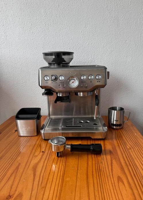 Sage Barista Express, Witgoed en Apparatuur, Koffiezetapparaten, Zo goed als nieuw, Espresso apparaat, Ophalen