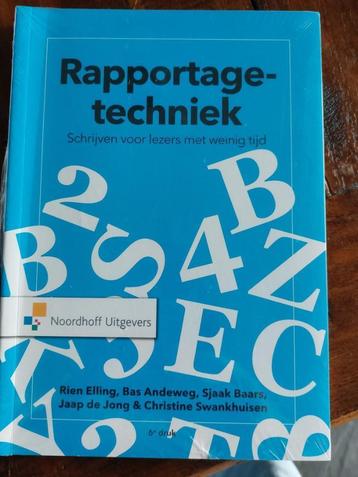 Rapportagetechniek 9789001881788 beschikbaar voor biedingen