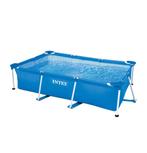 Intex Rectangular Frame Zwembad – Zo goed als nieuw!, Ophalen, Minder dan 80 cm, Opzetzwembad, 200 tot 400 cm