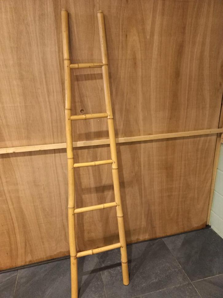 Decoratieve Bamboe Ladder - 180cm, Huis en Inrichting, Overige Huis en Inrichting, Zo goed als nieuw, Ophalen of Verzenden