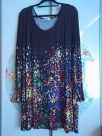 A-lijn Shirt Tuniek BPC Zwart met kleurtjes zgan maat 56 58, Kleding | Dames, Ophalen of Verzenden, Zo goed als nieuw, Zwart, Blouse of Tuniek