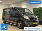 Renault Trafic L1H1 Rolstoelbus Automaat Bodemverlaging 150c, Auto's, Automaat, Stof, 4 cilinders, Zwart