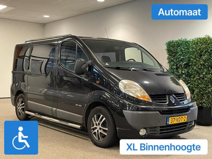 Renault Trafic L1H1 Rolstoelbus Automaat Bodemverlaging 150c, Auto's, Bestelauto's, Bedrijf, Te koop, Aangepast voor mindervaliden