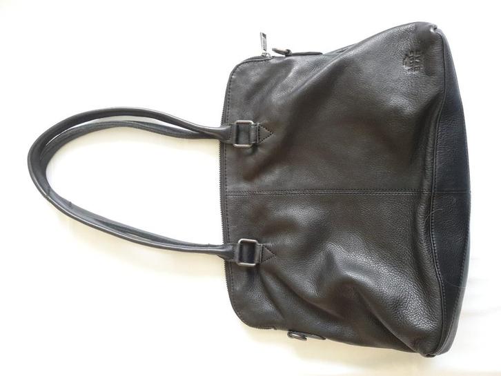 Schoudertas Bear Design, Sieraden, Tassen en Uiterlijk, Tassen | Schoudertassen, Zo goed als nieuw, Overige merken, Zwart, Leer