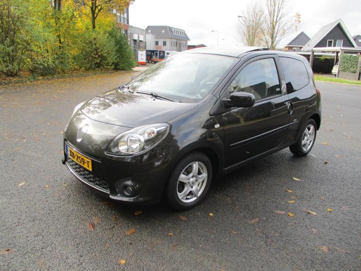 Renault Twingo 1.2 16v Night&Day  2010 Zwart, Auto's, Renault, Bedrijf, Twingo, ABS, Airbags, Airconditioning, Centrale vergrendeling