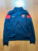 Trainings jack fc Barcelona 2013-2014 maat L, Ophalen of Verzenden, Zo goed als nieuw, Blauw, Voetbal
