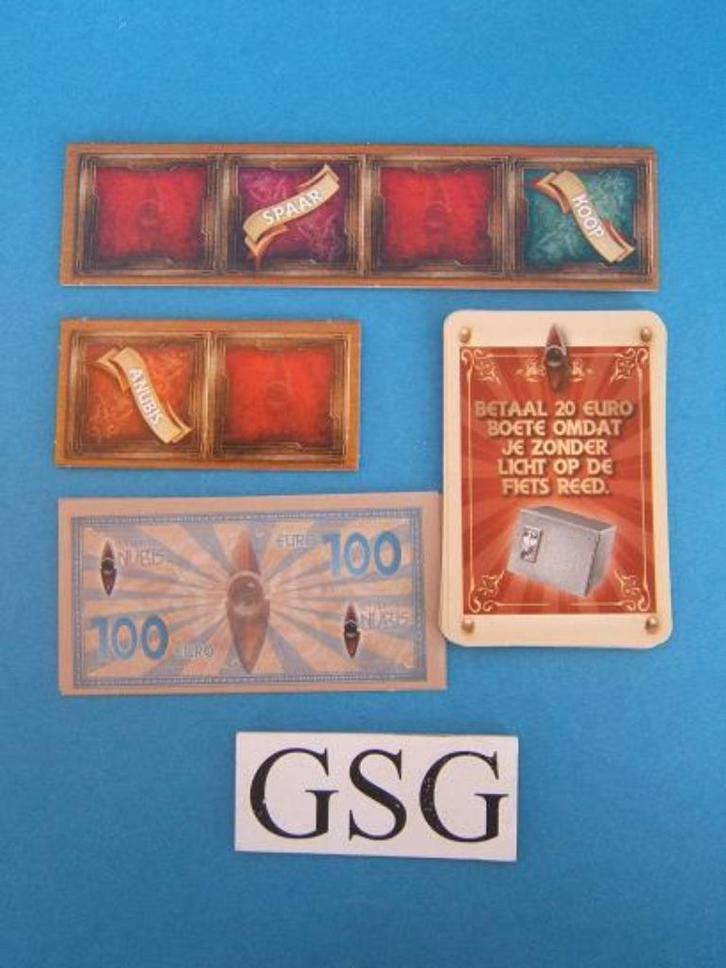Het huis Anubis Pecunia uitbreidingsset 4 nr. 60144-02, Hobby en Vrije tijd, Gezelschapsspellen | Overige, Zo goed als nieuw, Ophalen