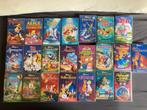 22 Disney videobanden met videorecorder, Tekenfilms en Animatie, Alle leeftijden, Gebruikt, Tekenfilm