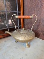 Oude messing theepot India, Antiek en Kunst, Antiek | Koper en Brons, Ophalen of Verzenden