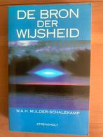 Te koop: De Bron Der Wijsheid - Mulder- Schalekamp, Verzenden, Zo goed als nieuw, Ziel of Sterfelijkheid, Overige typen