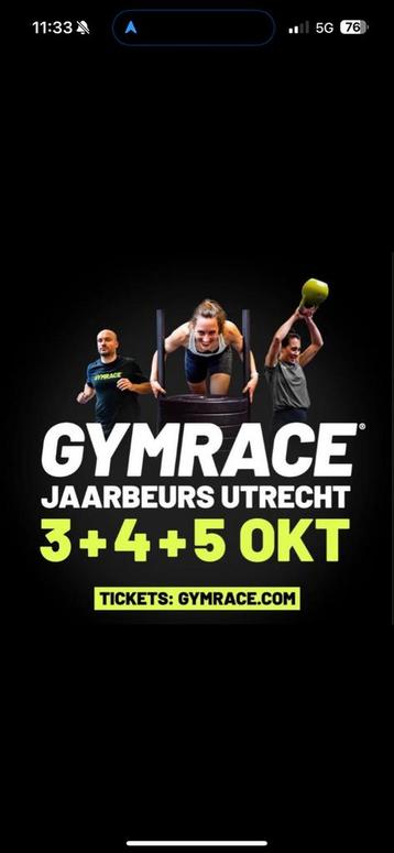 Gymrace men solo 5 okt beschikbaar voor biedingen