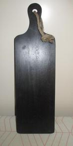 Serveerplankje lang zwart- 50x15 cm, Nieuw, Ophalen of Verzenden