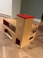 Van Dijk Toys garage hout, Kinderen en Baby's, Speelgoed | Houten speelgoed, Ophalen, Gebruikt