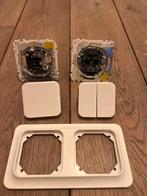 Dubbele schakelaar dubbele wisselschakelaar, Ophalen of Verzenden, Gebruikt, Schakelaar