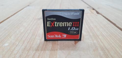 Geheugenkaart - CF / Compact Flash - SanDisk - 1GB, Audio, Tv en Foto, Fotografie | Geheugenkaarten, Compact Flash (CF), Minder dan 2 GB