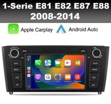 BMW 1serie E83 E87 radio navigatie android 14 APPLE CARPLAY beschikbaar voor biedingen