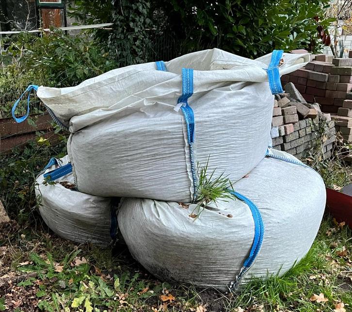 Dakgrind - Circa 1,5 m3, Tuin en Terras, Grind, Keien en Split, Gebruikt, Grind, Grijs, Overige materialen, Ophalen