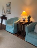 Ektorp Bank + 2 Tullsta Stoelen (ZGAN) en sisal vloerkleed, Ophalen, Overige materialen, 50 tot 75 cm, 150 tot 200 cm