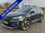 Opel Grandland X 1.2 Turbo Clima/Cruise/Navi/Stoel en stuurw, Auto's, Opel, 65 €/maand, Gebruikt, 1199 cc, Zwart