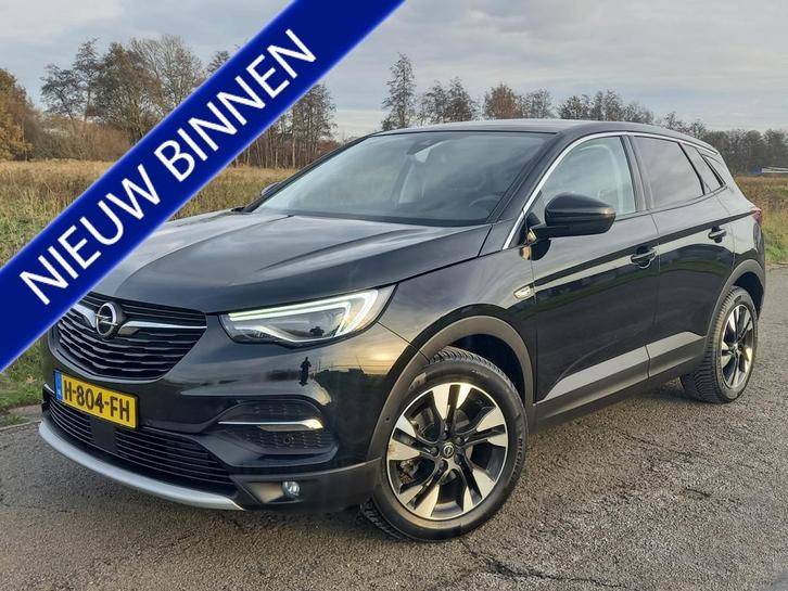 Opel Grandland X 1.2 Turbo Clima/Cruise/Navi/Stoel en stuurw, Auto's, Opel, Bedrijf, Te koop, Grandland X, ABS, Airbags, Airconditioning