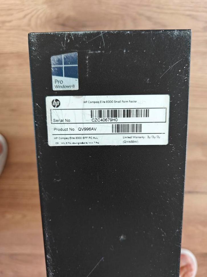 HP Compaq Elite 8300 SFF PC, Computers en Software, Laptop-opladers, Gebruikt, Ophalen of Verzenden