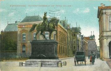 (701-084-043) Den Haag Ruiterstandbeeld van Prins Willem I beschikbaar voor biedingen