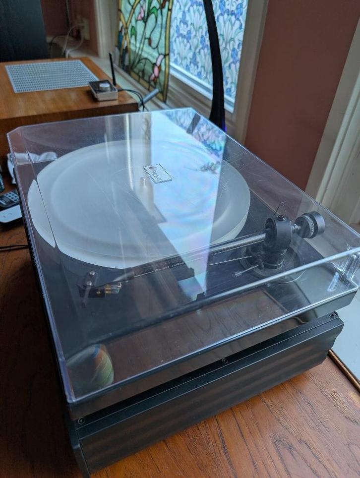 Pro-Ject 1 xpression III met mc element en ProJ-ect pre amp, Audio, Tv en Foto, Platenspelers, Gebruikt, Platenspeler, Overige merken