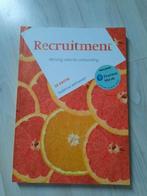 Recruitment Ardiënne Verhoeven 3e druk ISBN 9789043096856, Boeken, Ophalen of Verzenden, Zo goed als nieuw, HBO