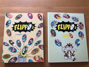 D.097 / 2 oudere Klappers met allerlei flippo's beschikbaar voor biedingen
